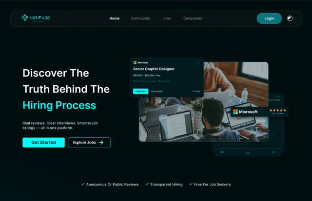 Hirease: Smarter Hiring, Better Decisions 